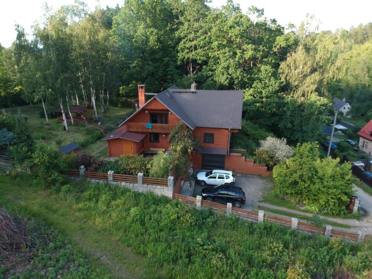 Вилла Chata Gorska Sowa Dla 12 Osob, 4 Sypialnie,Salon Z Kominkiem Подгужин Экстерьер фото